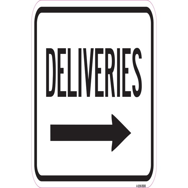Signmission Safety Sign, 12 in Height, Aluminum, 18 in Length, 25263 A-1218-25263 - main